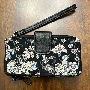 Vera Bradley Holland Garden RFID Smartphone Wristlet Wallet
